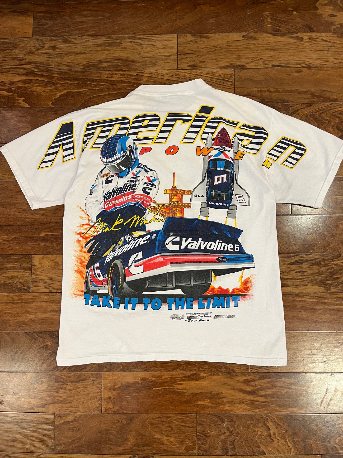1997 Nascar Valvoline American Power Tee (XL)