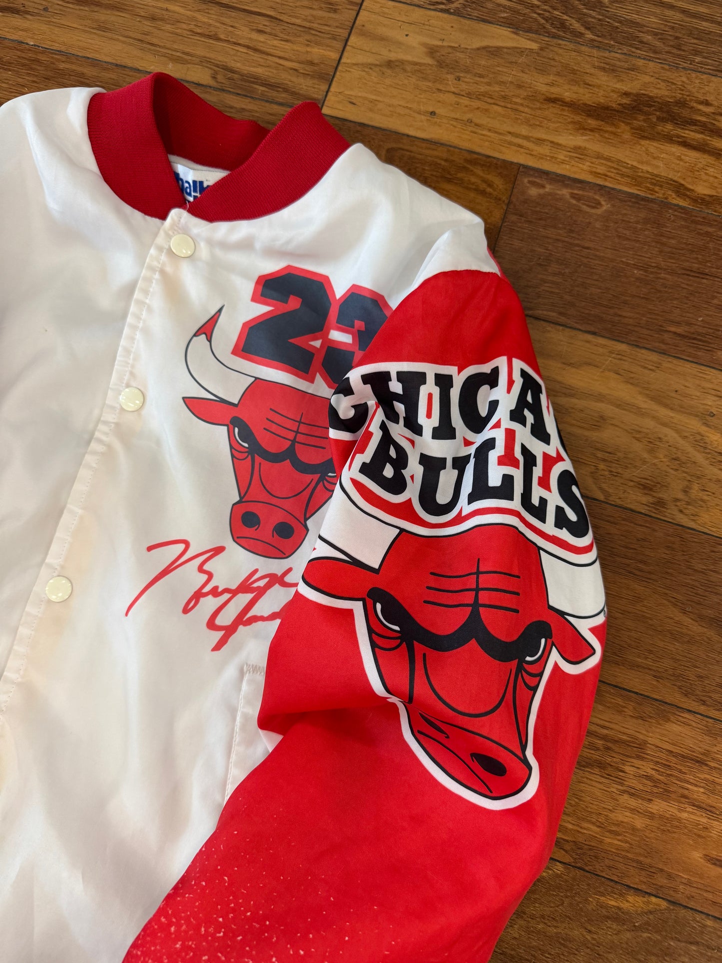 90s Chicago Bulls Michael Jordan Fanimation Jacket (S)