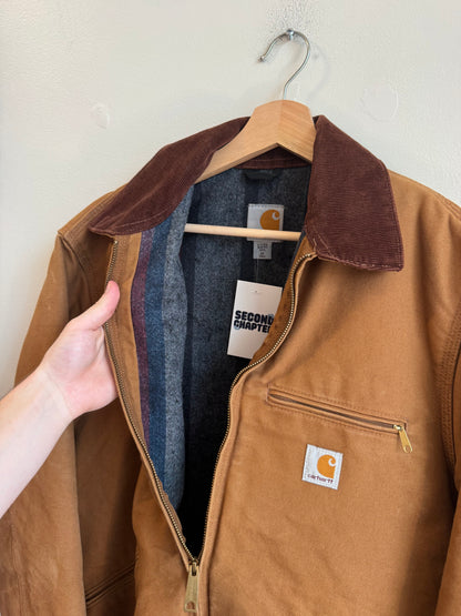 2018 Carhartt Tan Detriot Essential Jacket (M)