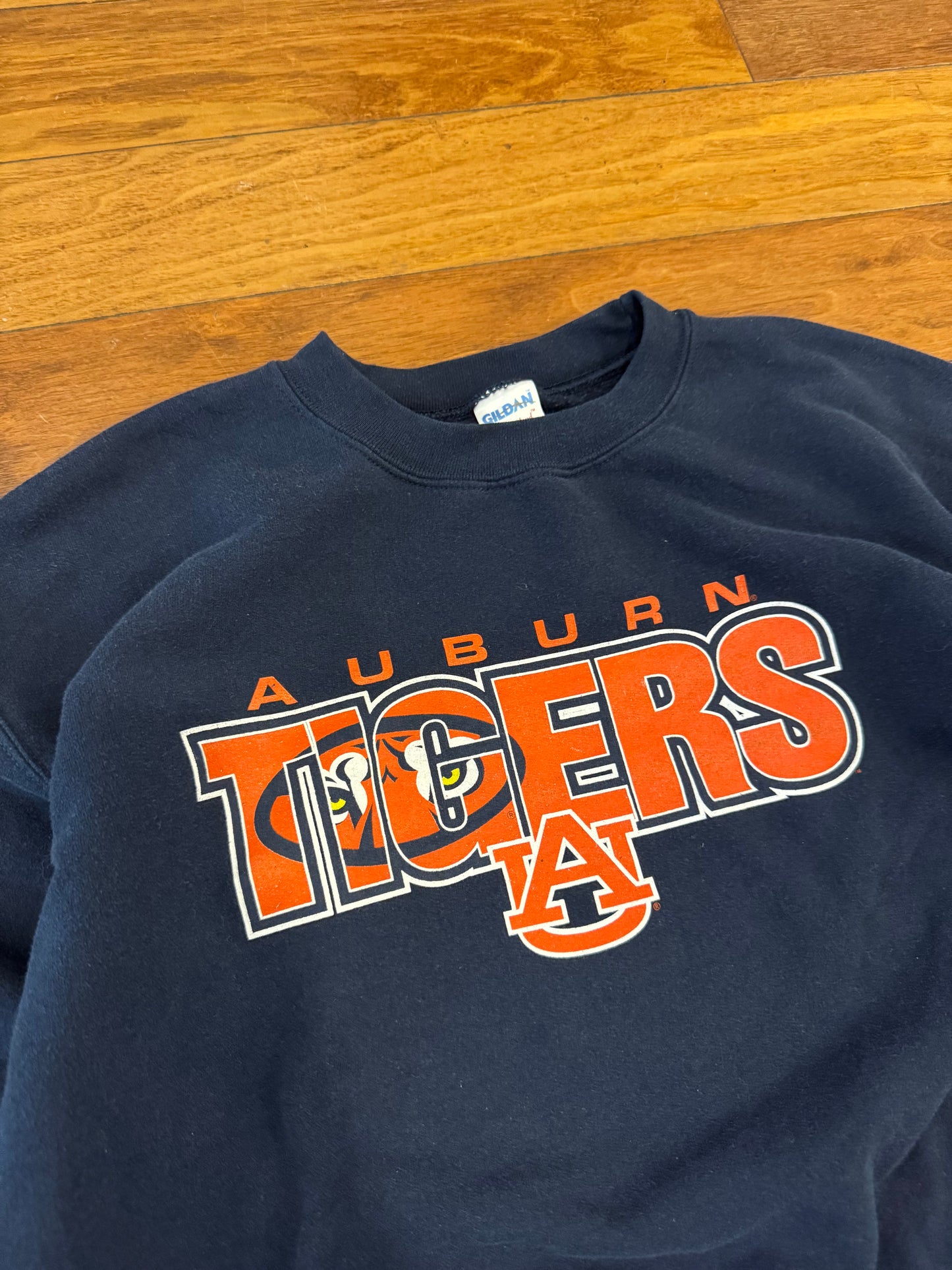 00s Auburn Tigers Spell Out Crewneck (M)