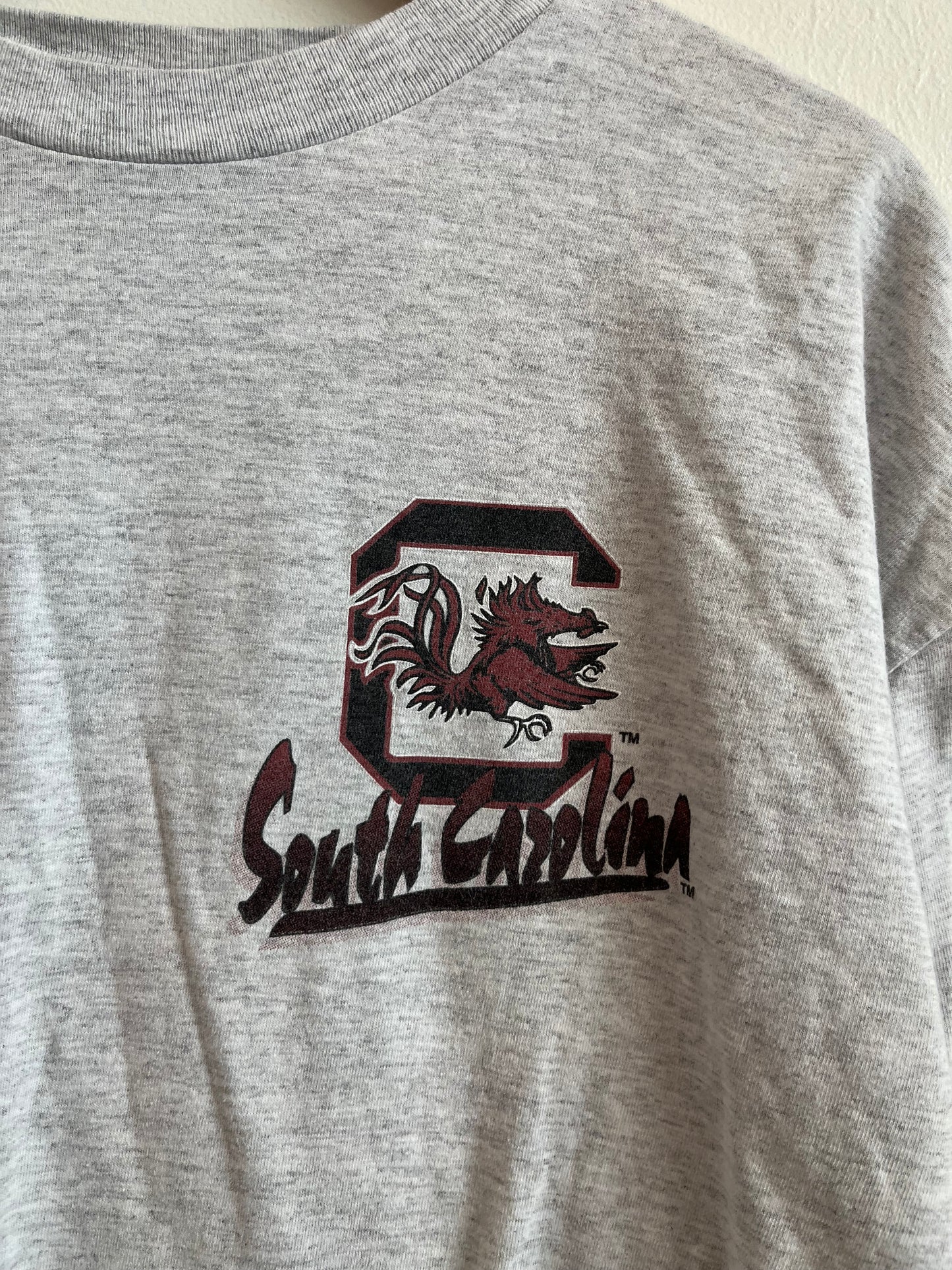 90s USC Gamecocks Pure Magic Grey Tee (XL)