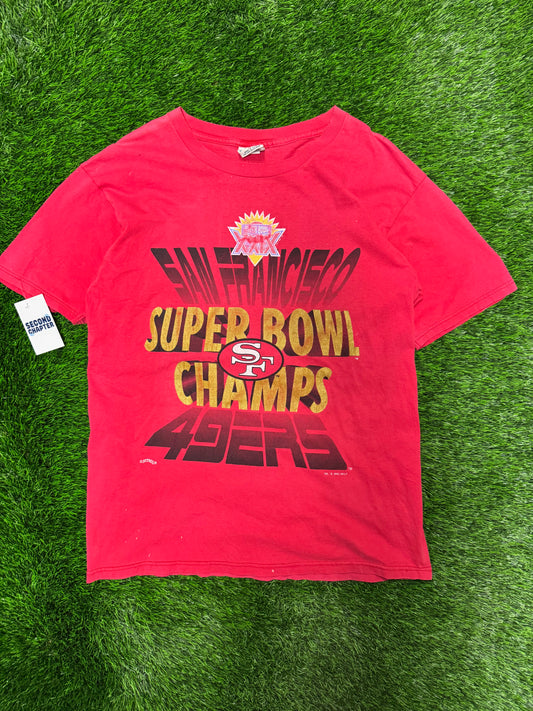 1995 San Francisco 49ers Big Spell Out Vintage Tee (XL)