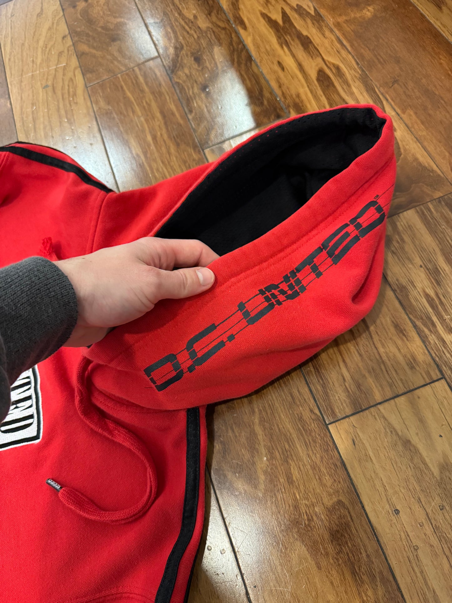 2013 DC United Adidas Soccer Hoodie (L)