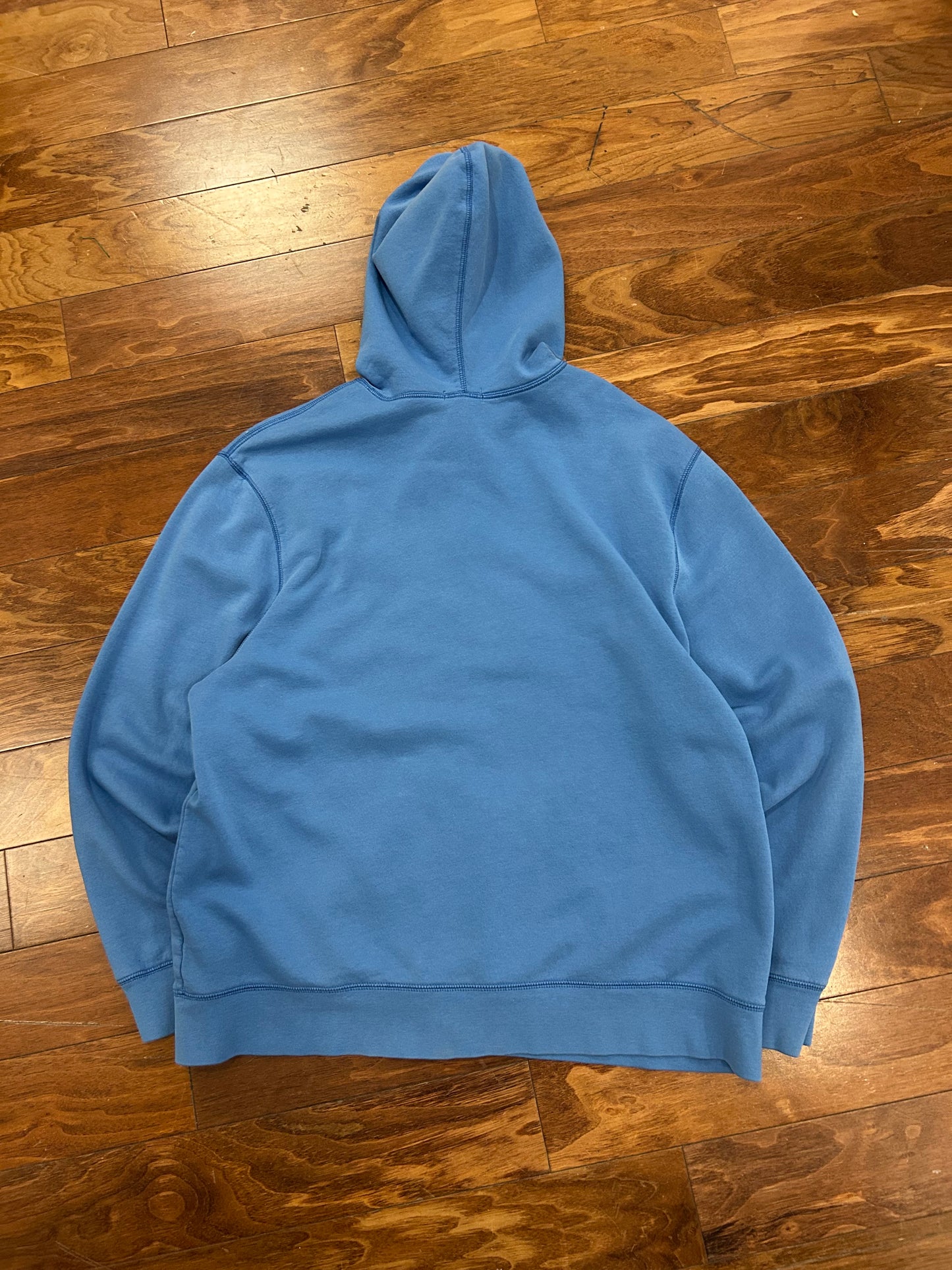 00s Gap Baby Blue Zip Up Hoodie (XL)
