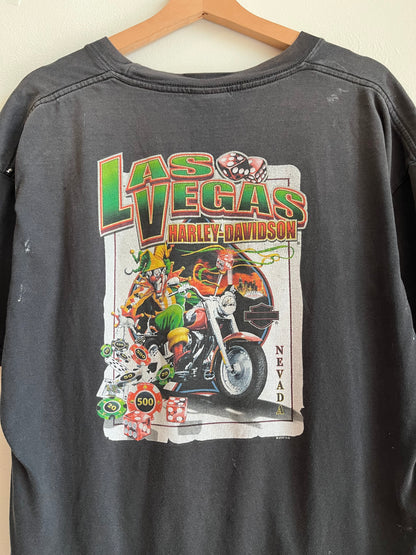 2007 Harley Davidson Jester Vegas Paint Tee (XL)