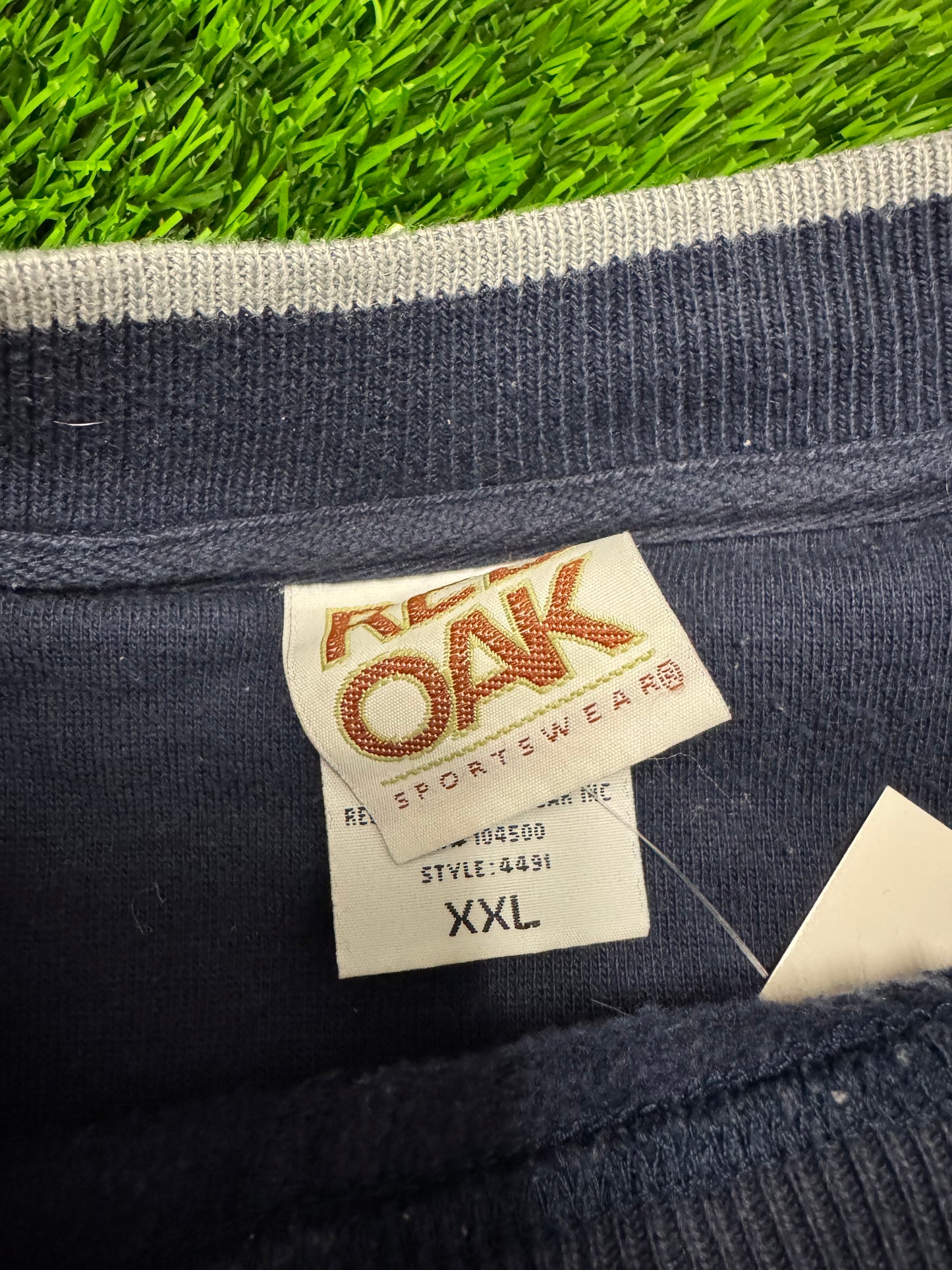 00s University Of North Carolina (UNC) Red Oak Embroidered Crewneck (XXL)