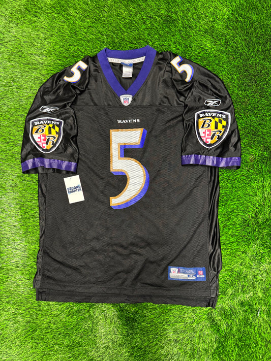 Baltimore Ravens Joe Flacco #5 Reebok Jersey (XL)