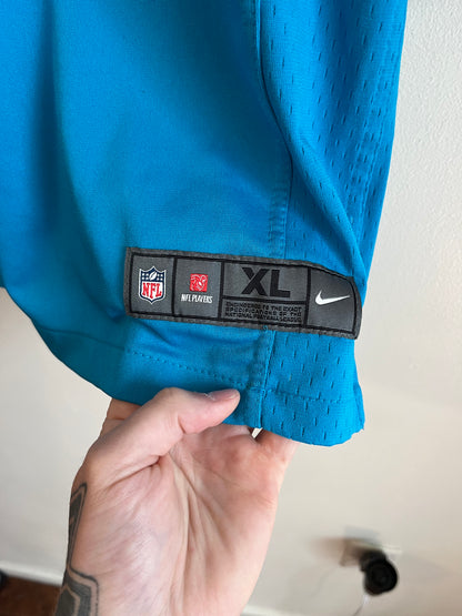 2015 Carolina Panthers Greg Olsen Blue Nike Jersey (Youth XL)