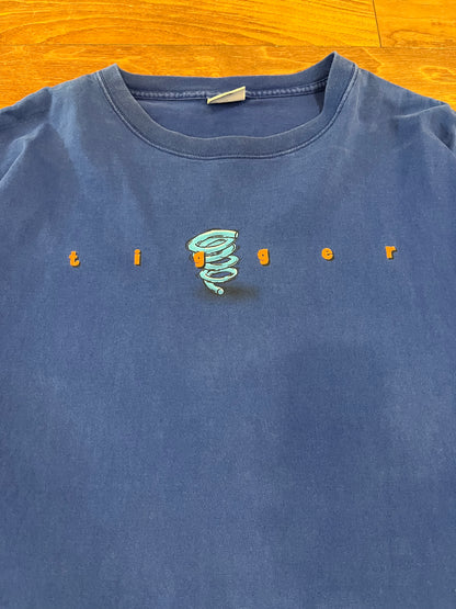 90s Tigger Blue Disney Graphic Tee (XXL)