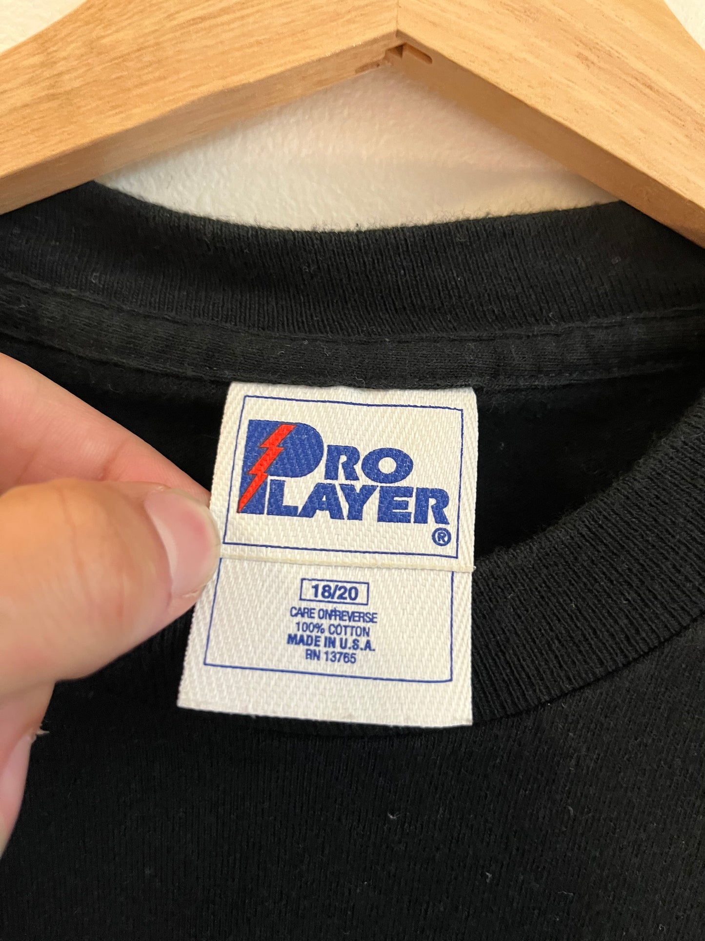 1997 Carolina Panthers Pro Player Front/Back Tee (S)