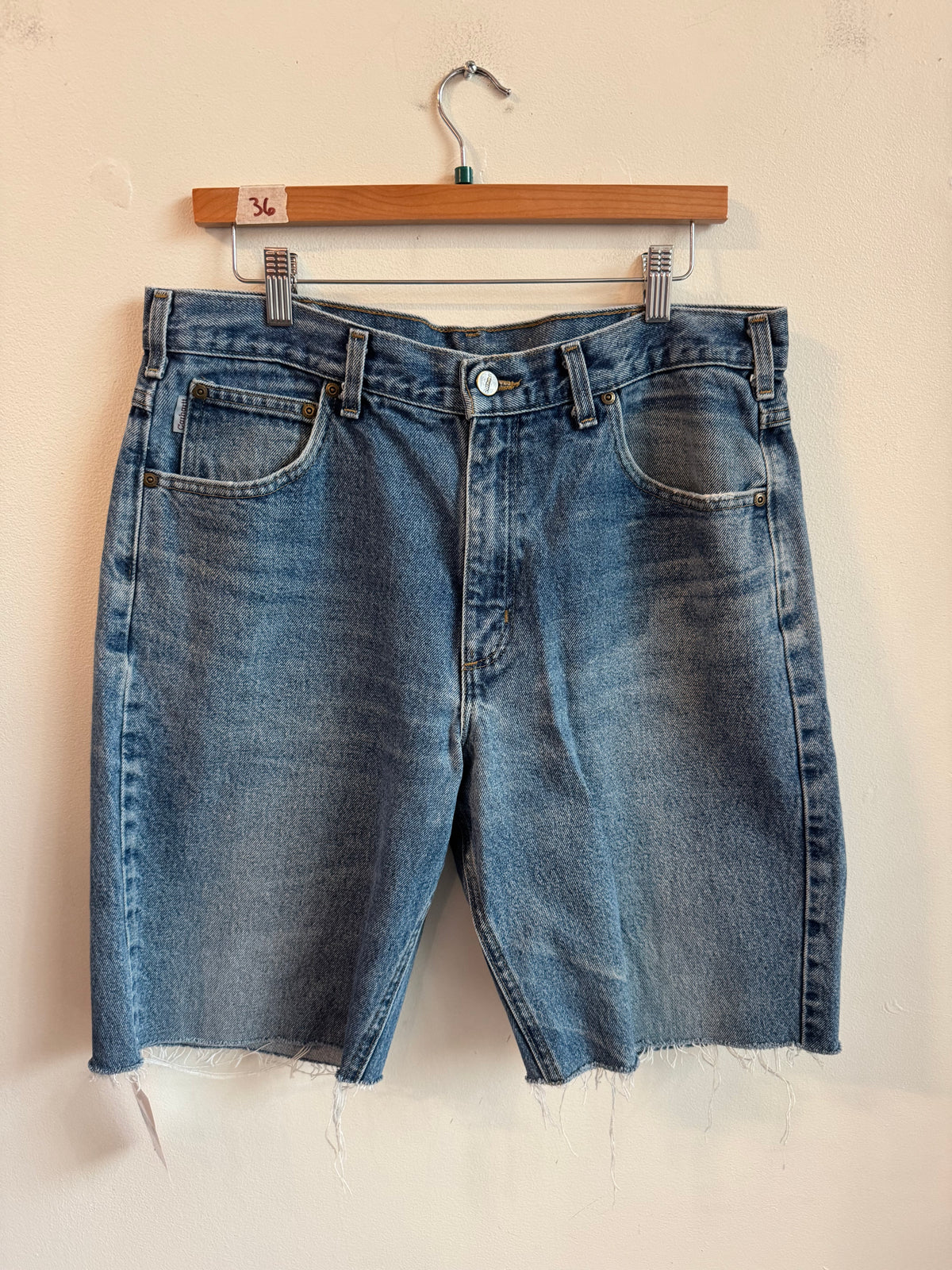 2007 Carhartt Faded Blue Shorts (36)