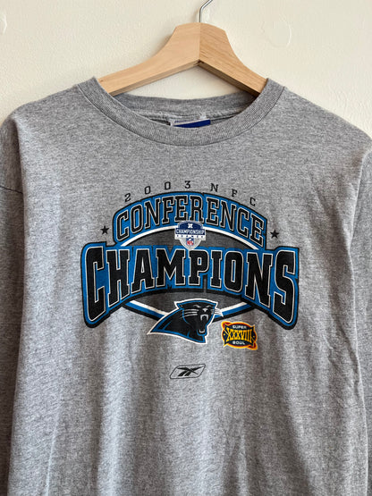 2003 Carolina Panthers Conference Champs Long Sleeve Shirt (Youth XL)