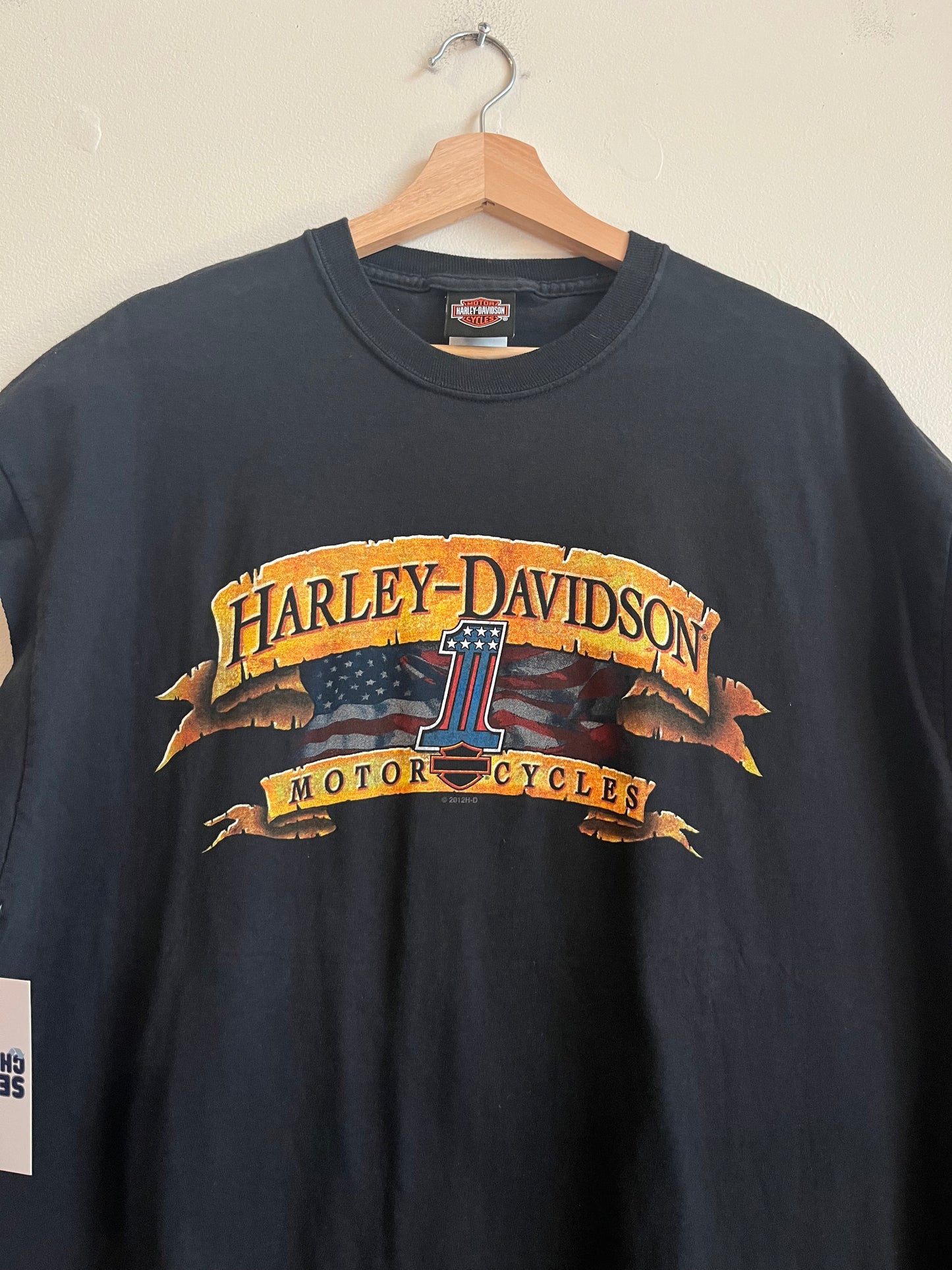 2012 Harley Davidson Wolverine Graphic Cut Off Tee (XL)