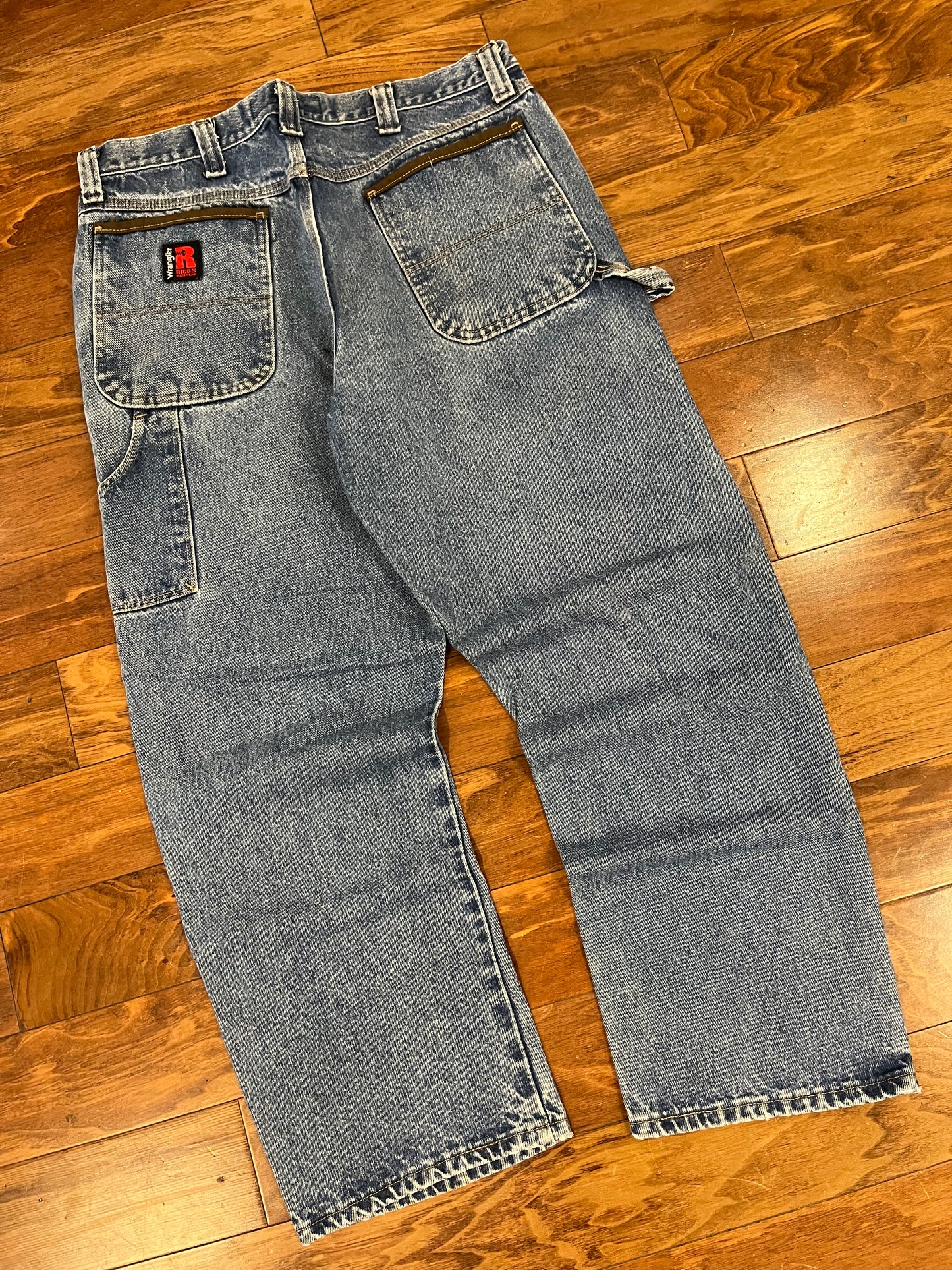 00s Wrangler Riggs Denim Carpenter Jeans (36 x 30)