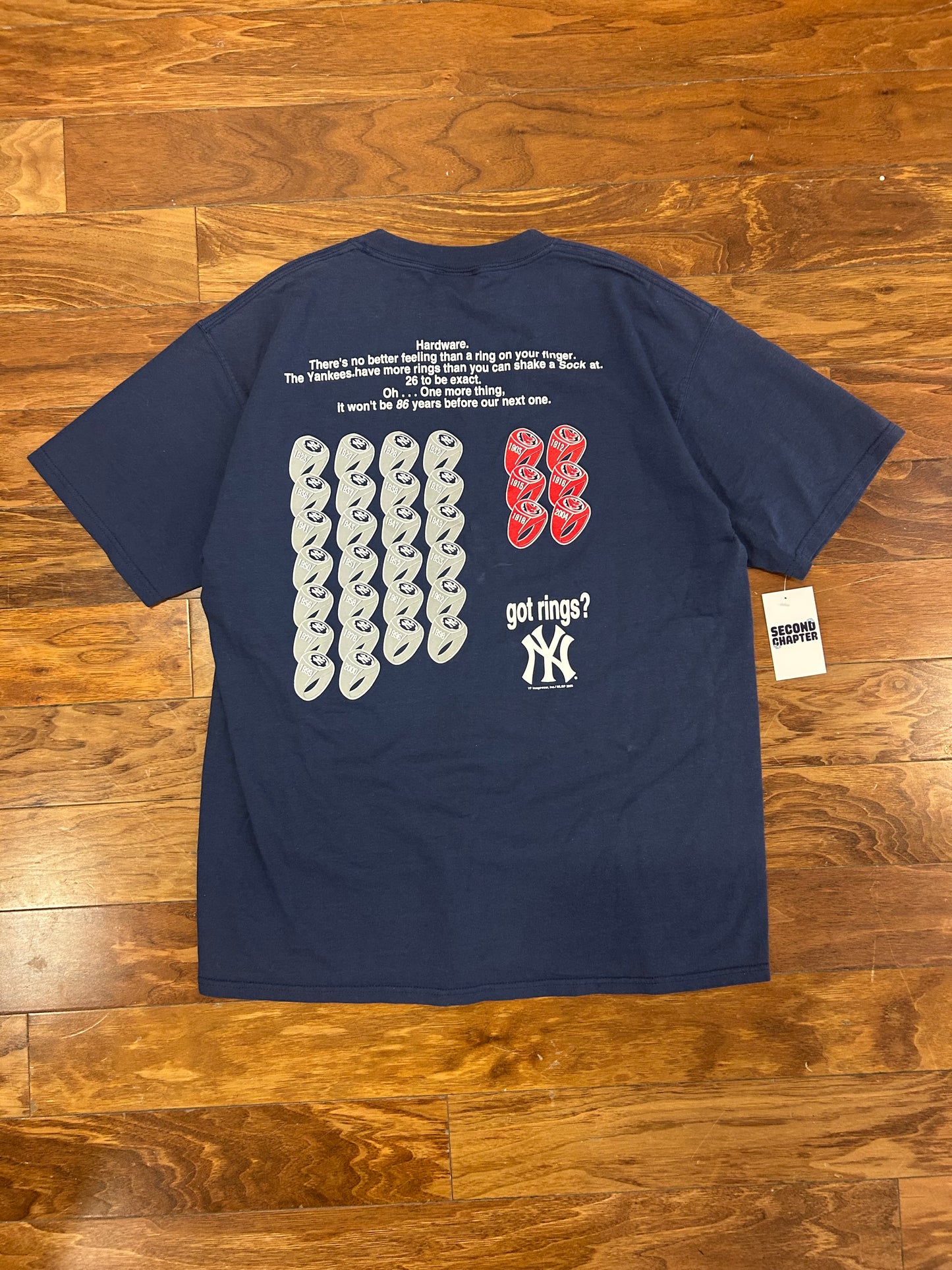 2006 New York Yankees "Got Rings" Tee (L)