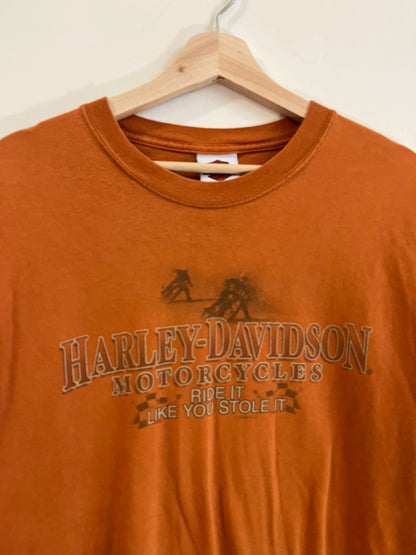 2009 Harley Davidson Smokin Orange Tee (XL)