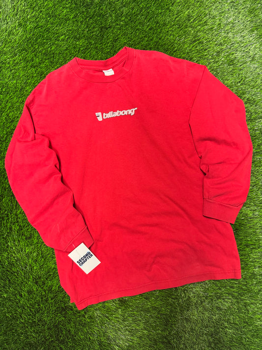 00s Billabong Snowboard Long Sleeve Vintage Tee (L)