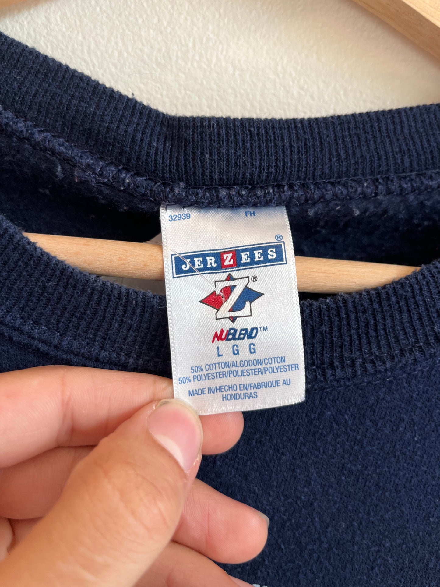 2007 West Virginia VS Georgia Tech Gator Bowl Crewneck (L)