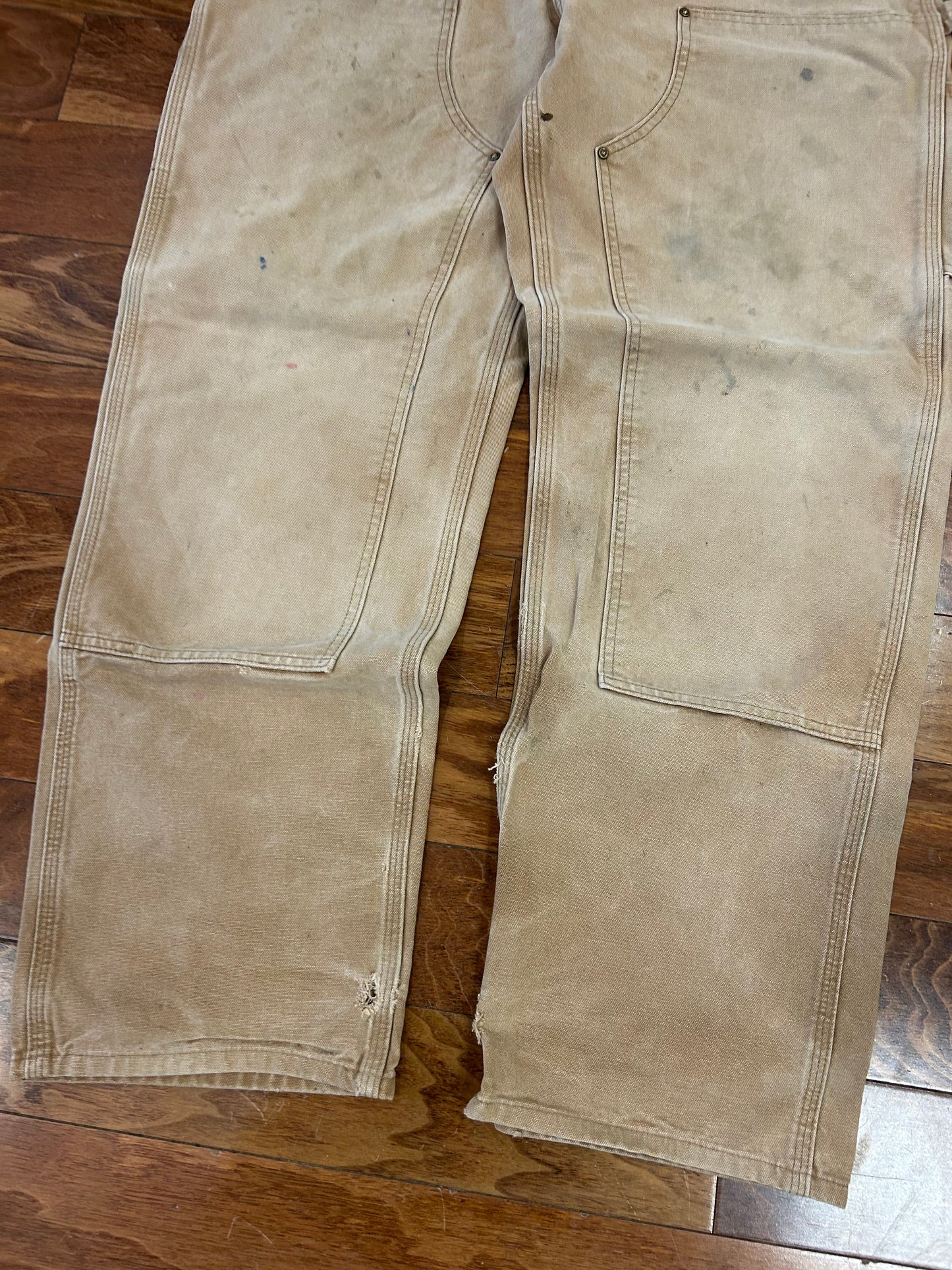 Carhartt Faded Double Knee Pants (36 x 32)
