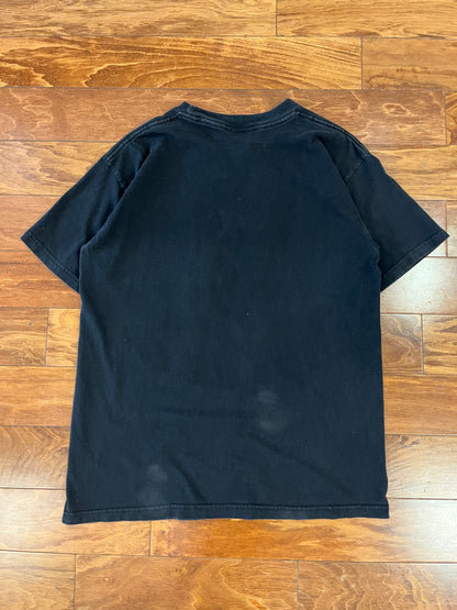 90s UNC Tar Heels Tru-Fan Black Tee (L)
