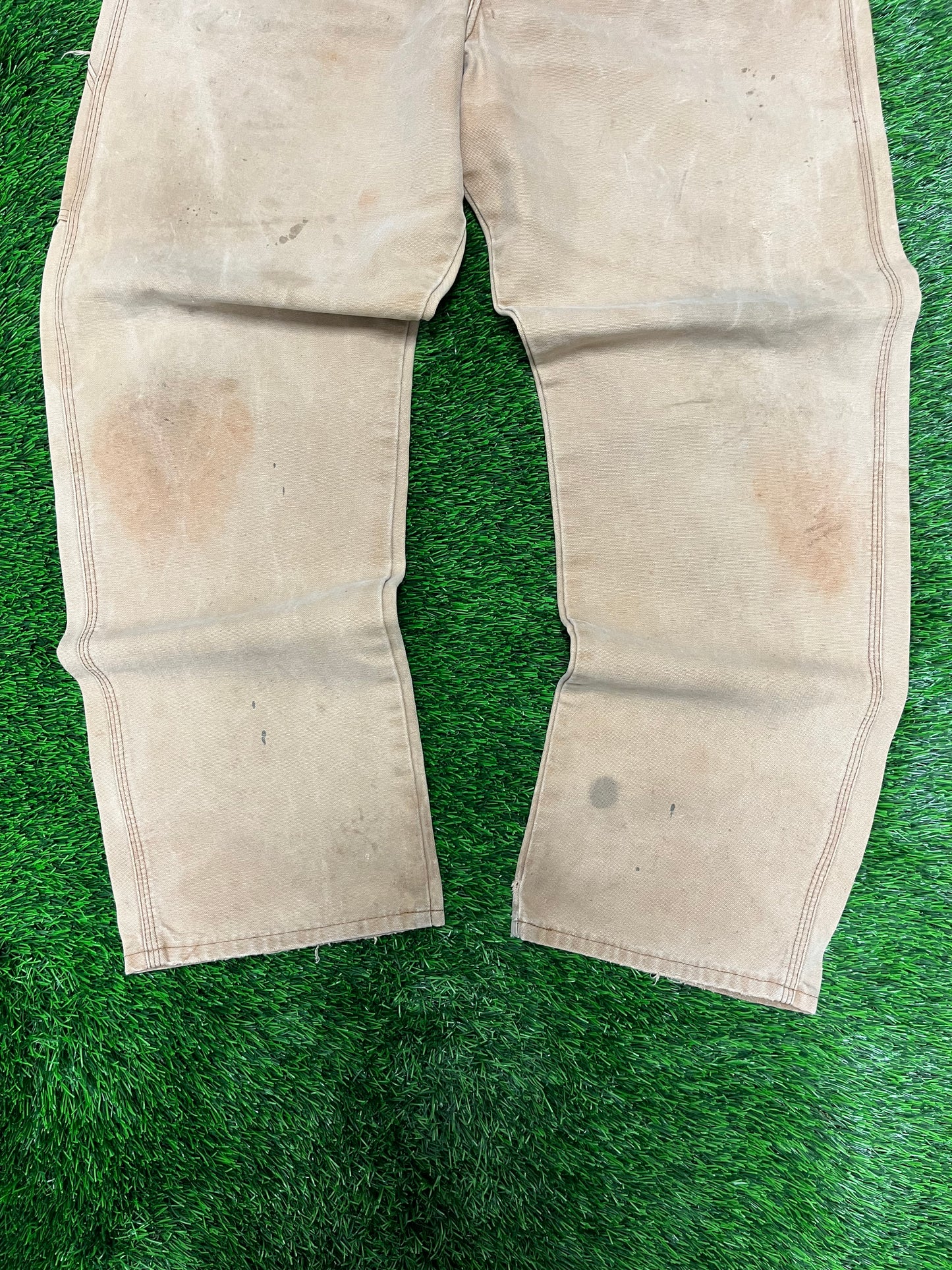 90s Pointer Brand Tan Carpenter Pants (38 x 32)
