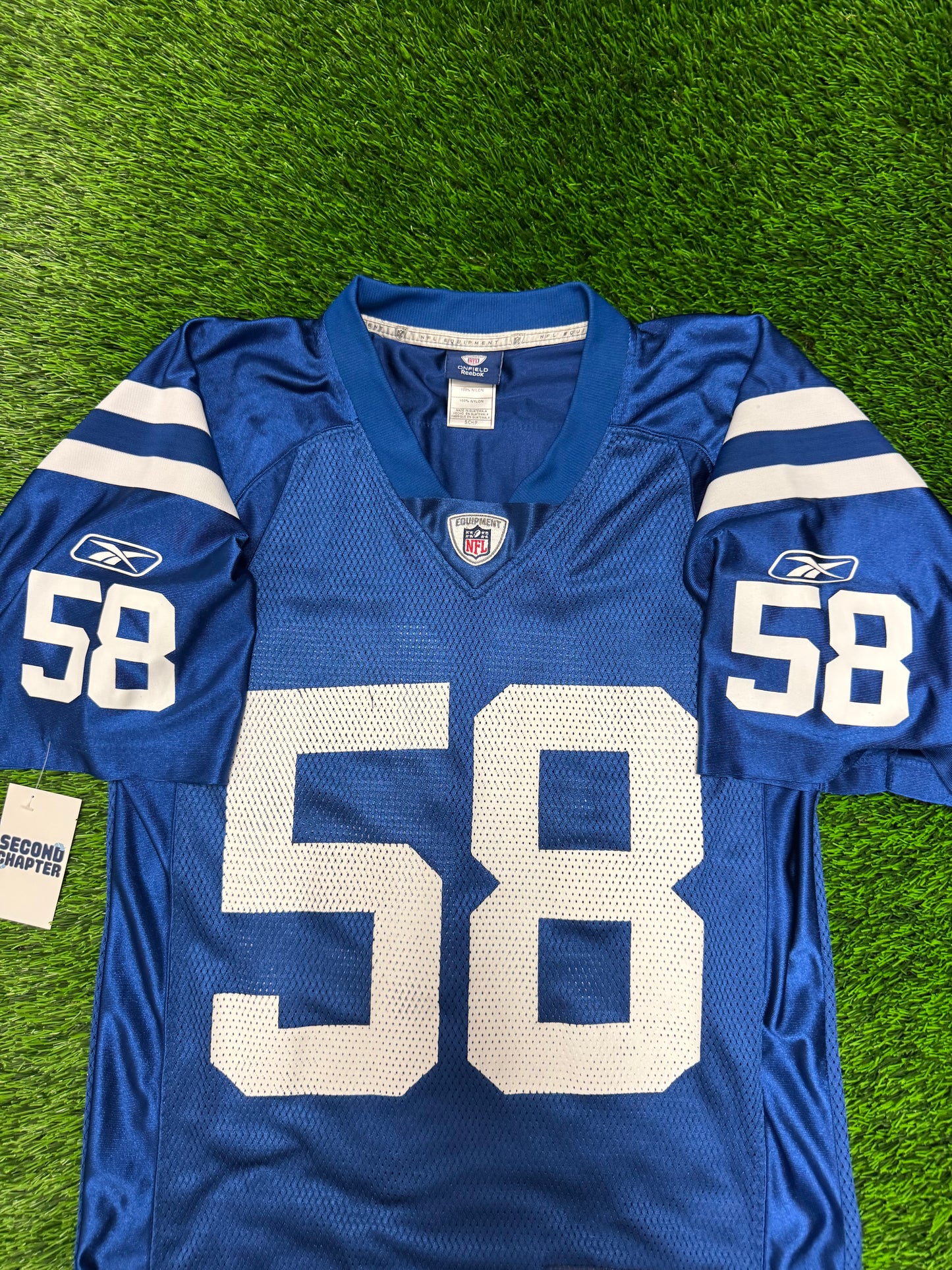 Indianapolis Colts Gary Brackett #58 Reebok Jersey (S)