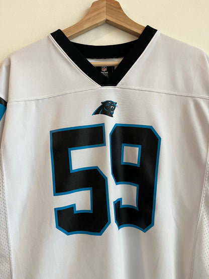2010s Carolina Panthers Luke Kuechly Away Jersey (Youth XL)