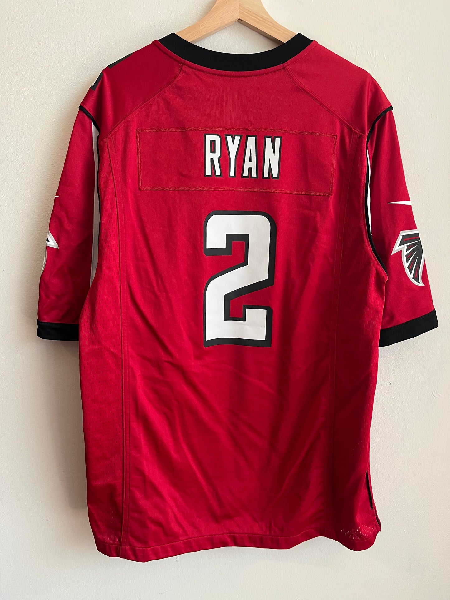 Atlanta Falcons Matt Ryan Red Nike Jersey (L)