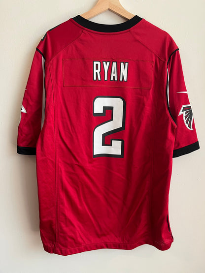 Atlanta Falcons Matt Ryan Red Nike Jersey (L)