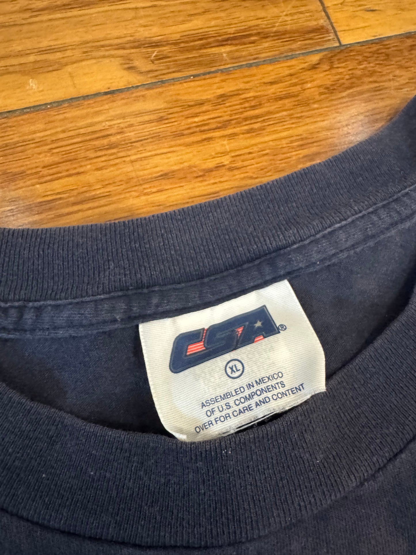 1998 Dallas Cowboys Taz Bleach Faded Tee (XL)