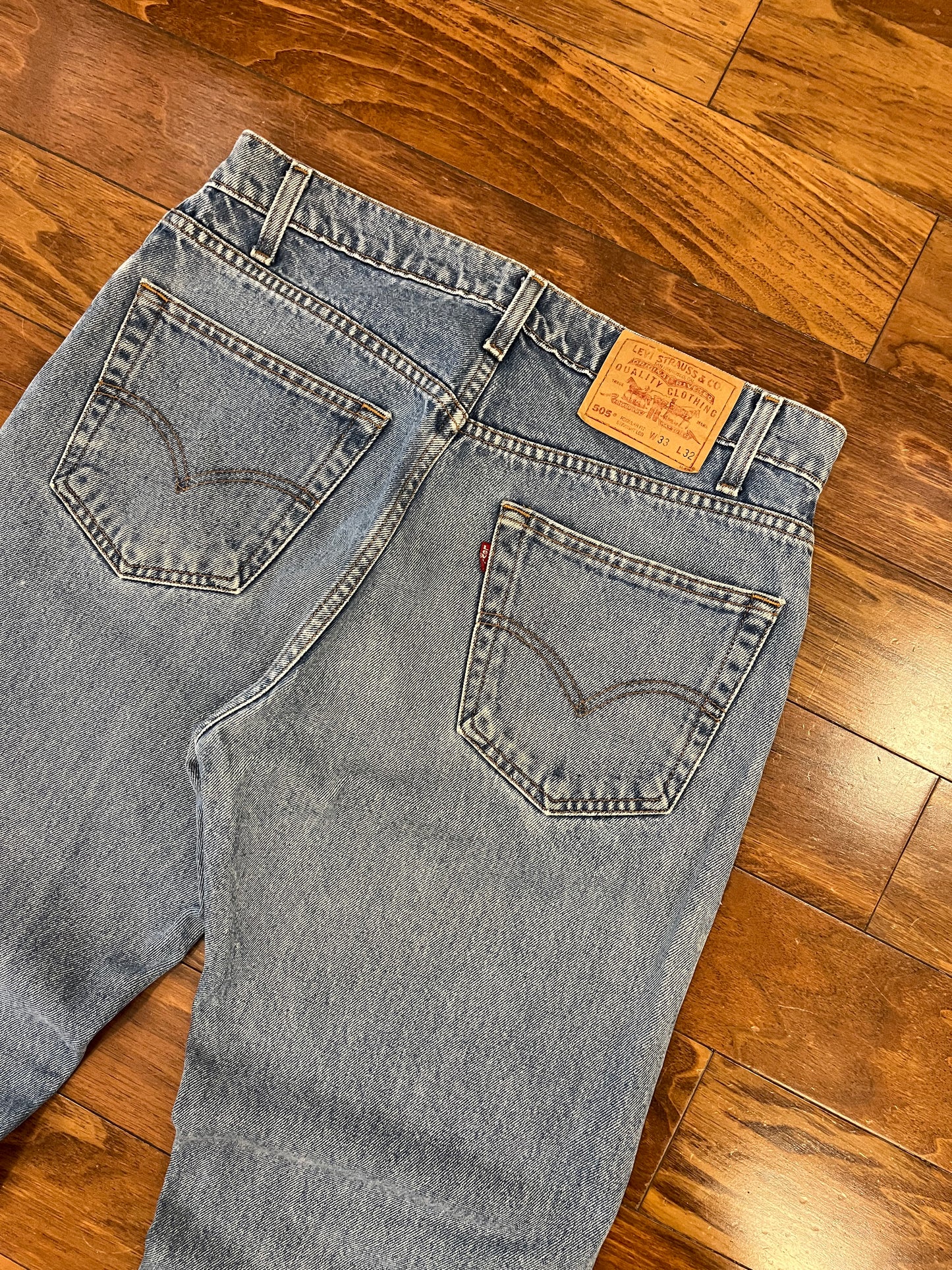 1998 Levi's 505 Blue Jeans (33)