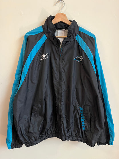 00s Carolina Panthers NFL Reebok Two Tone Windbreaker (XL)