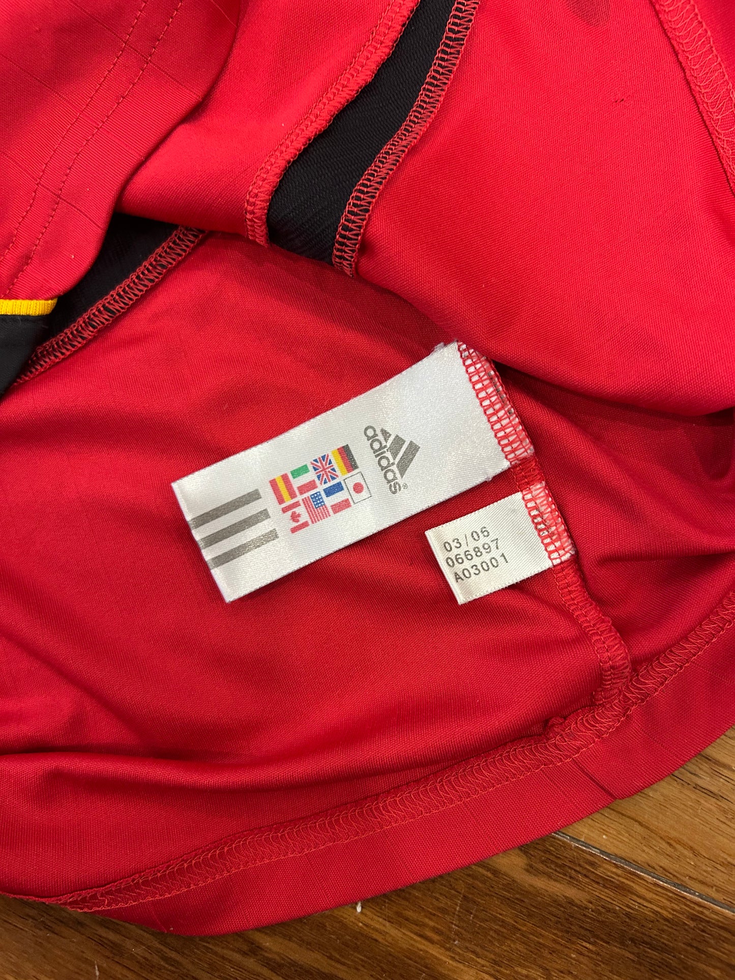 Germany Adidas Away Soccer Jersey 2006 Kit (L)