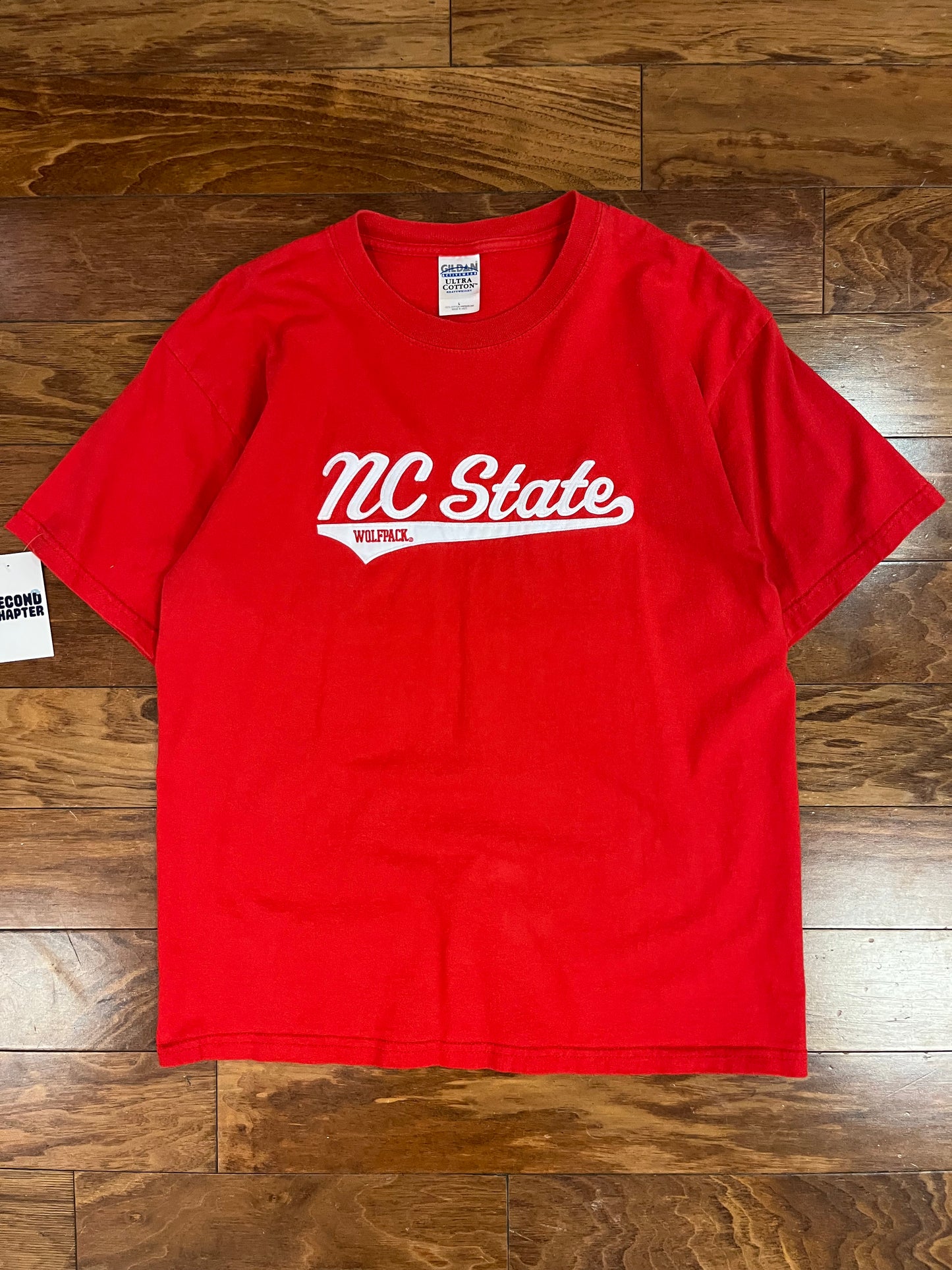 00s NC State Embroidered Tee (L)