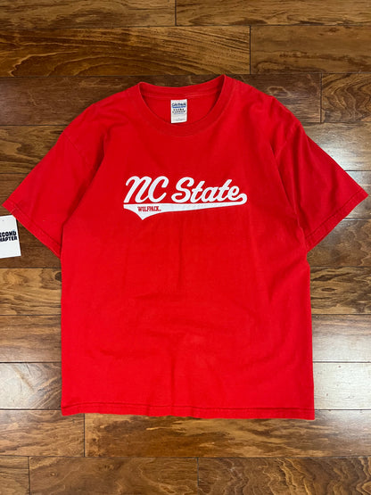 00s NC State Embroidered Tee (L)
