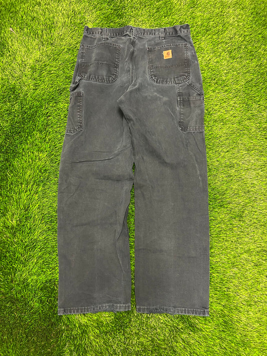 00s Vintage Carhartt Navy Carpenter Pants (34 x 32)