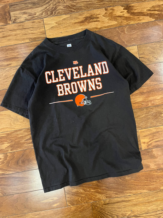 00s Cleveland Browns Spell Out Essential Tee (M)
