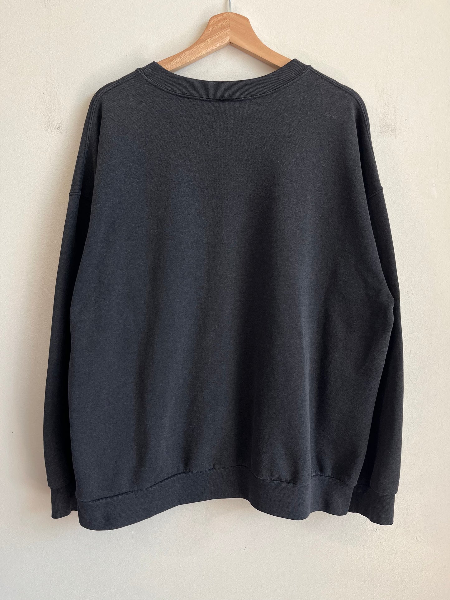 1994 Carolina Panthers Nutmeg Faded Spell Out Crewneck (XL)