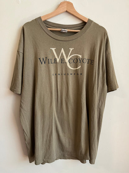1997 Wile E. Coyote Genius Wear Looney Tunes Tee (XL)