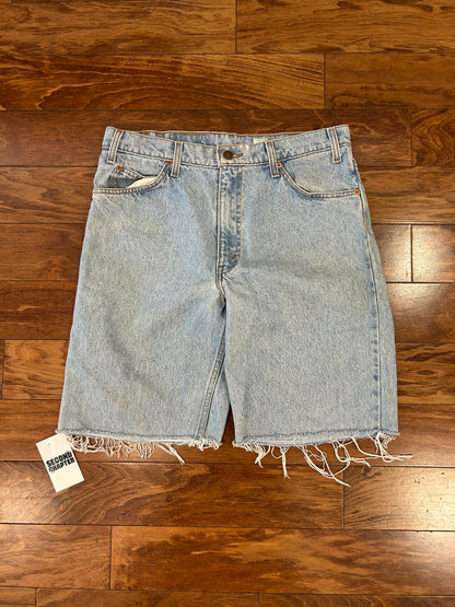 90s Levi's 550 Orange Tab Jean Shorts