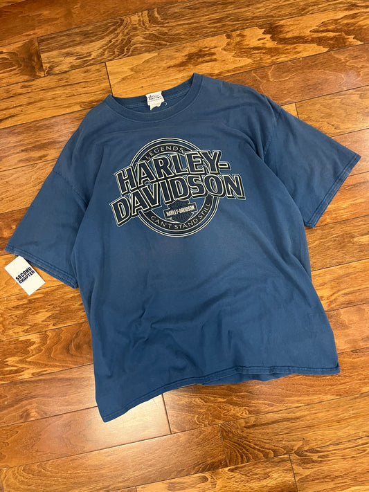 2014 Harley Davidson Southern Thunder Blue Tee (XXL)