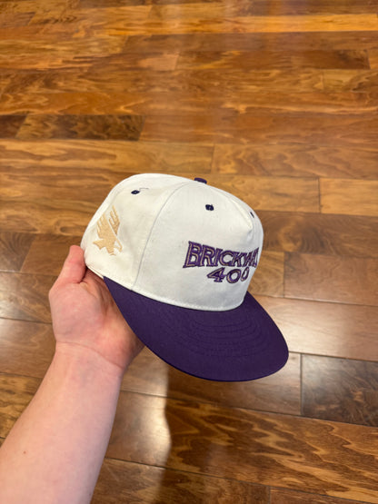 90s Brickyard 400 Winston Hat Two Toned Nascar Hat (OS)