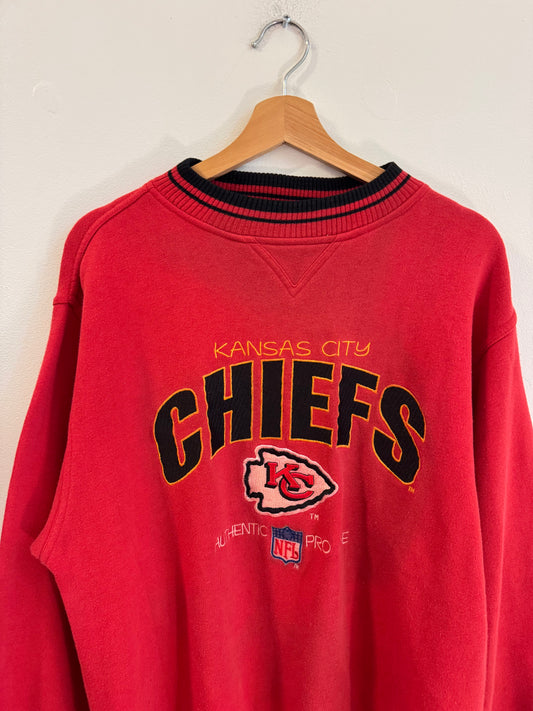 1990s Kansas City Chiefs Logo Athletic Pro Line Crewneck (XL)