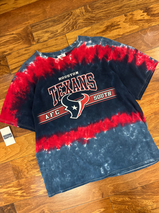 00s Houston Texans Tie Dye Tee (XL)