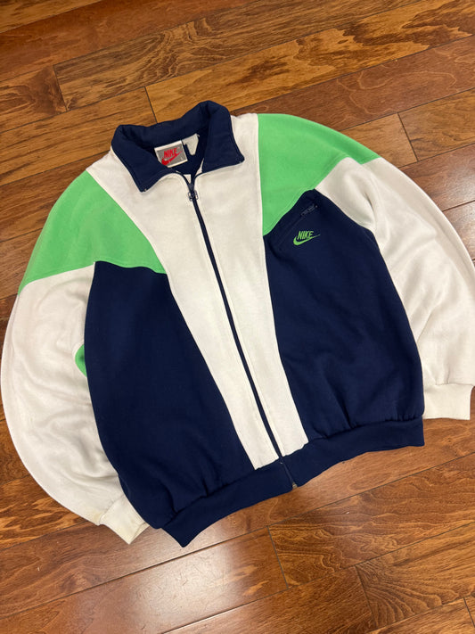 80s Nike Multi-Colored Jacket (L)