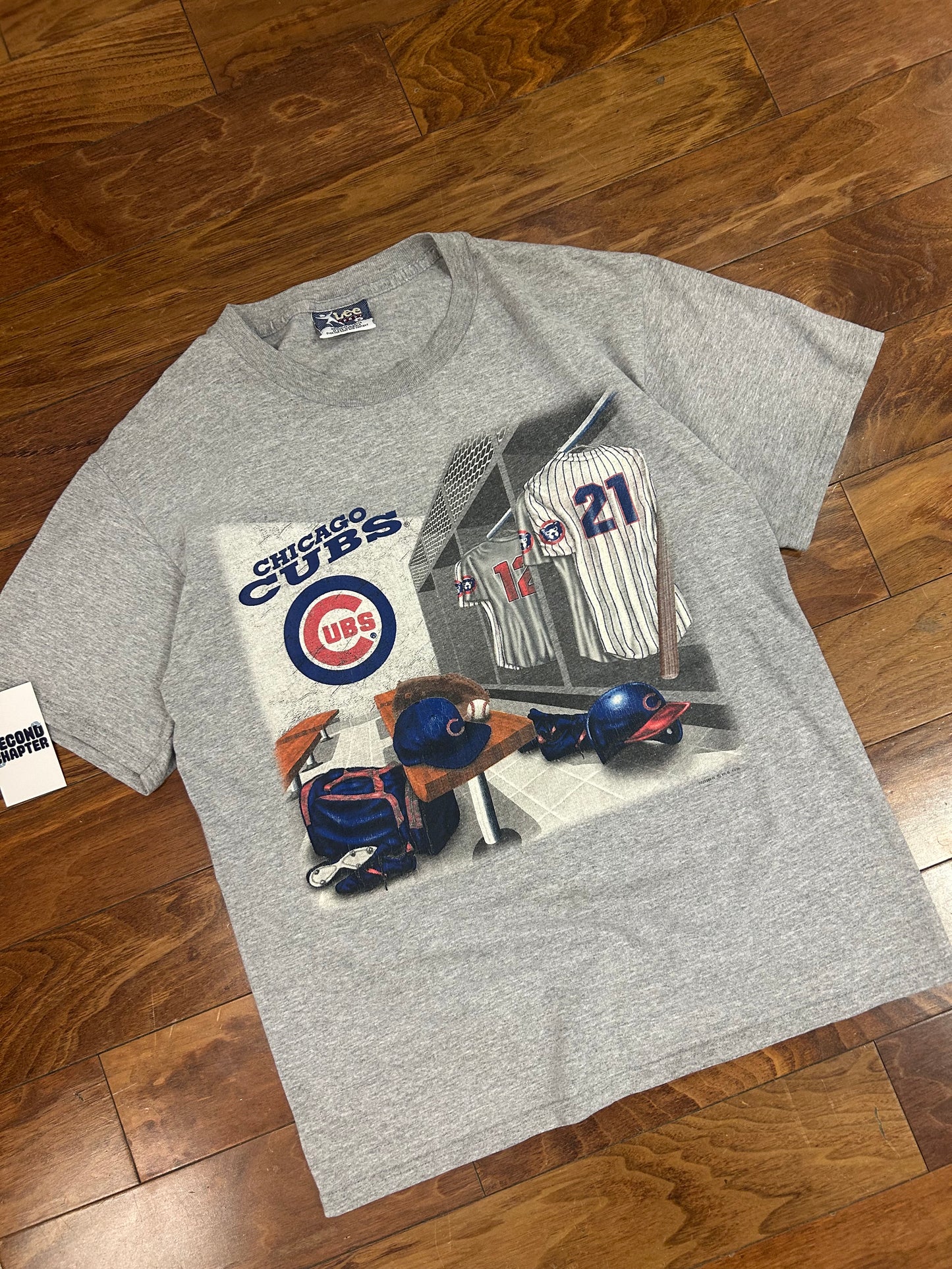 1996 Chicago Cubs Locker Room Vintage Lee Tee (M)