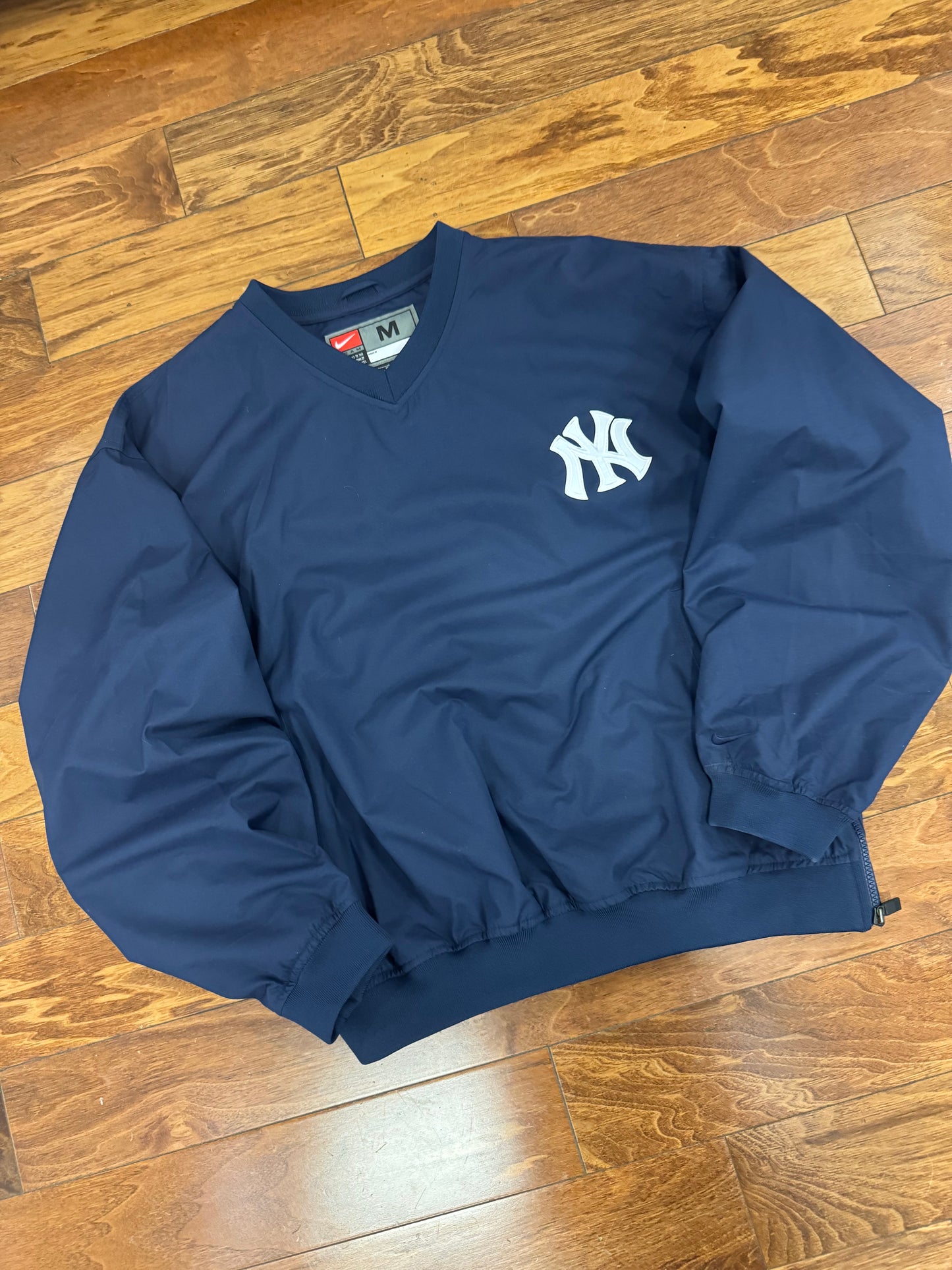00s New York Yankees Patched Nike Windbreaker (M)