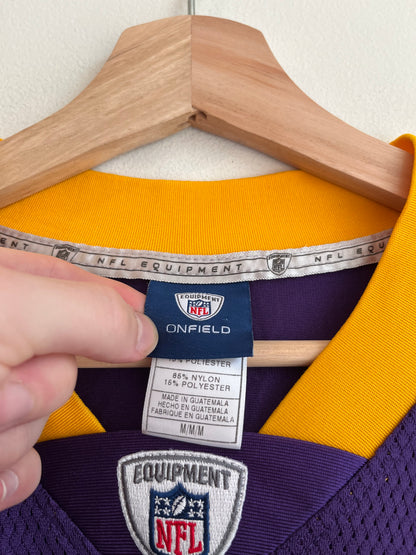 00s Minnesota Vikings Adrian Peterson Vikings Reebok Home Jersey (M)