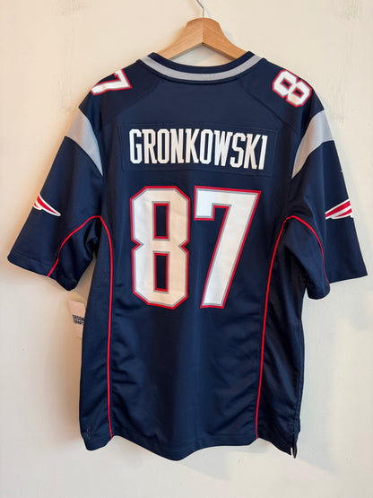 2016 New England Patriots Rob Gronkowski Nike Home Jersey (M)