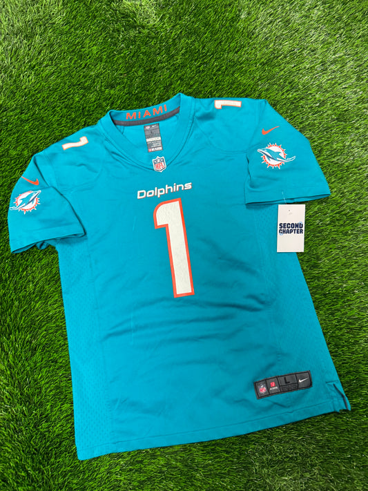 Miami Dolphins Tua Tagovailoa Youth NFL Football Jersey (Youth L)